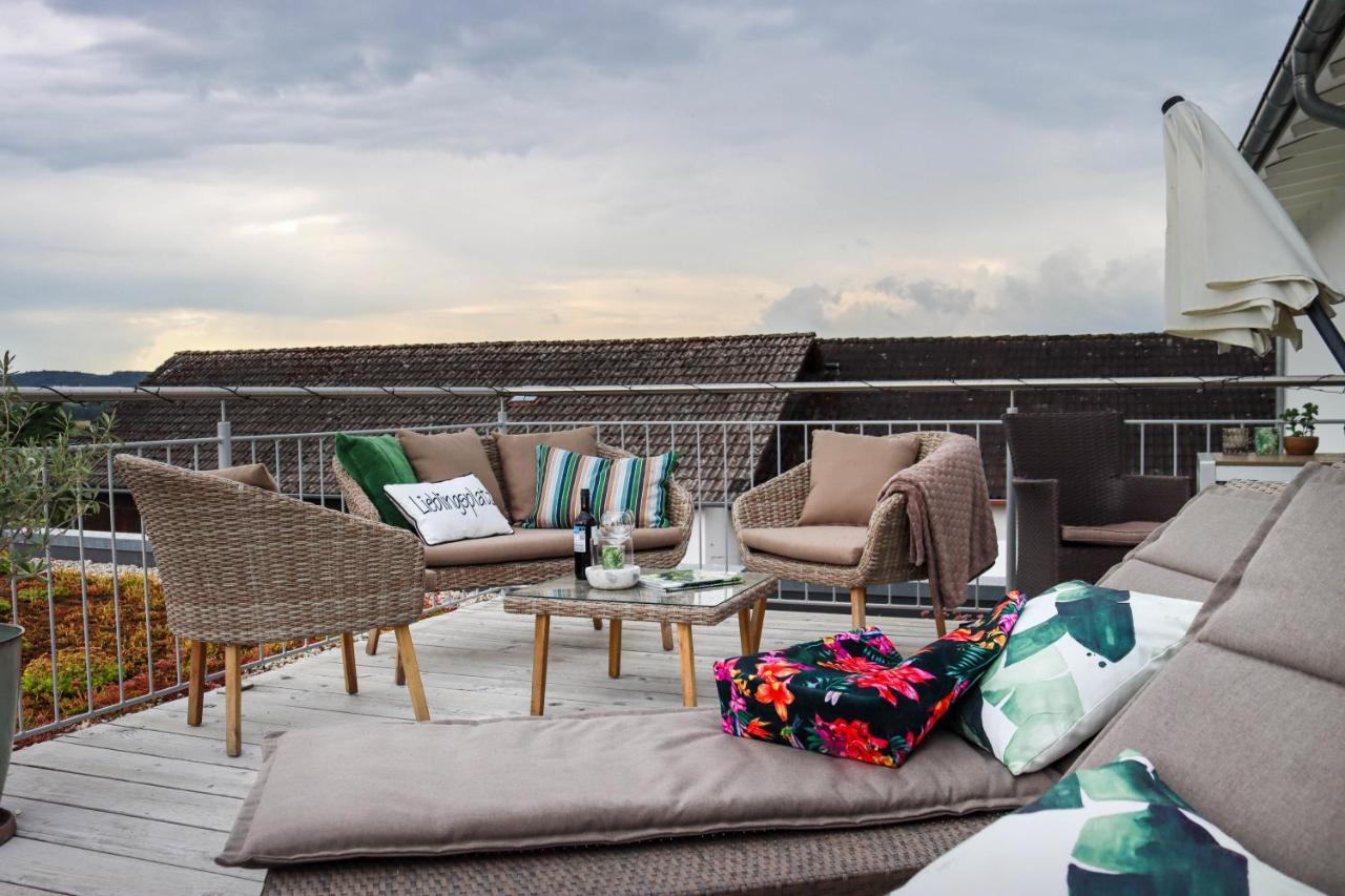 Moderne Ferienwohnung Naehe Bad Griesbach, Haarbach Bagian luar foto