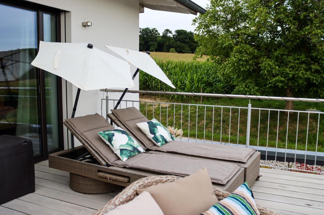 Moderne Ferienwohnung Naehe Bad Griesbach, Haarbach Bagian luar foto